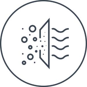 Air filter icon