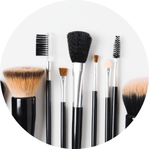 Makeup brushes