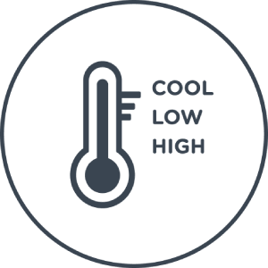 Temperature control icon